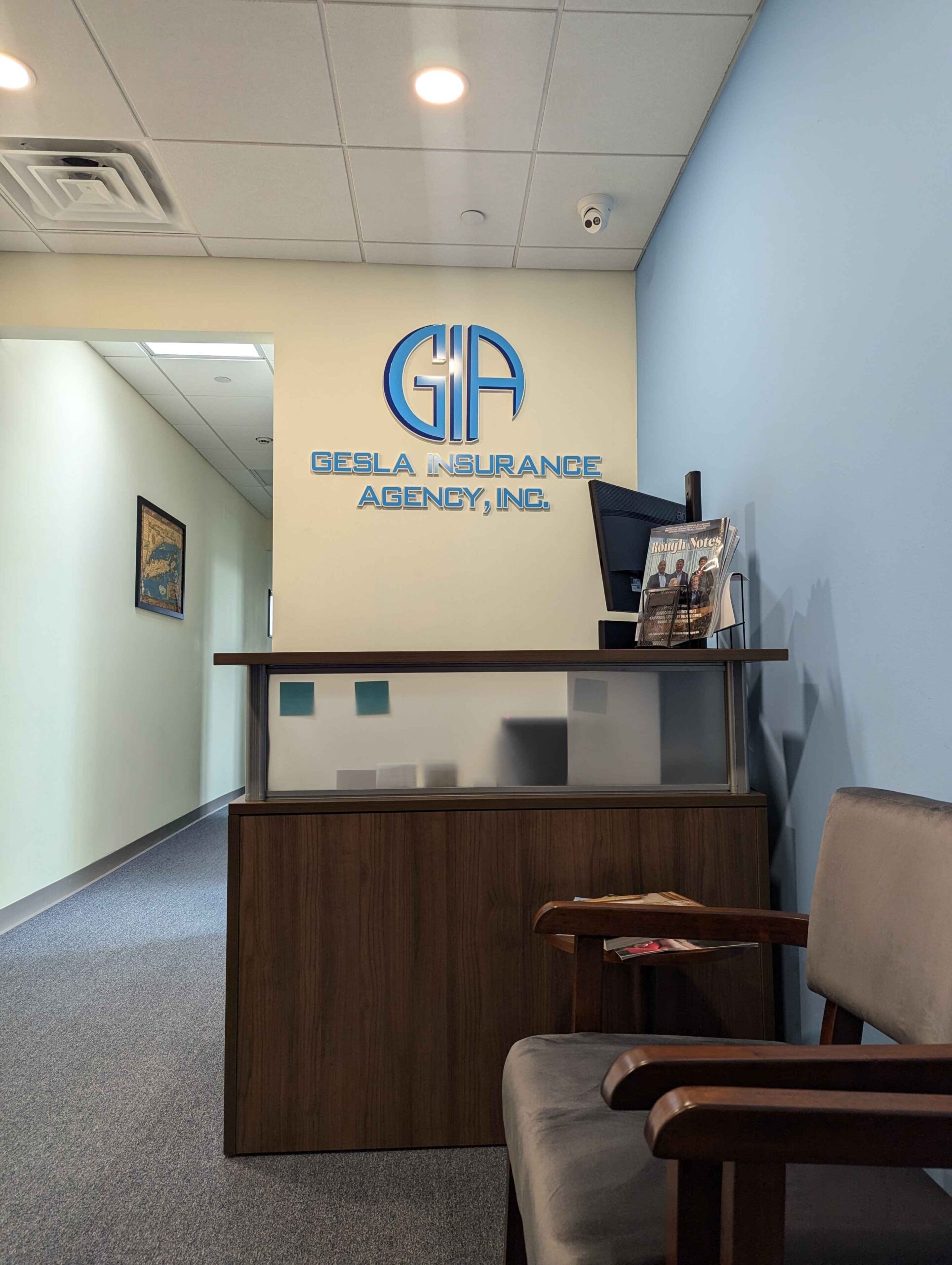 Gesla Insurance Agency office